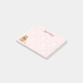 Valentine Rose Basset Post-it Klebezettel (angewinkelt)