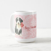 Valentine Rose Beardie Kaffeetasse (Vorderseite Links)