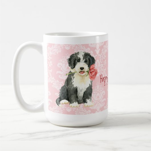 Valentine Rose Beardie Kaffeetasse (Links)