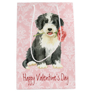 Valentine-Rose Beardie Mittlere Geschenktüte