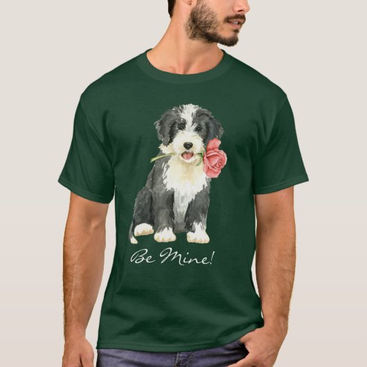 Valentine Rose Beardie T-Shirt (Vorderseite)