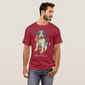 Valentine Rose Bluetick T-Shirt (Vorne ganz)