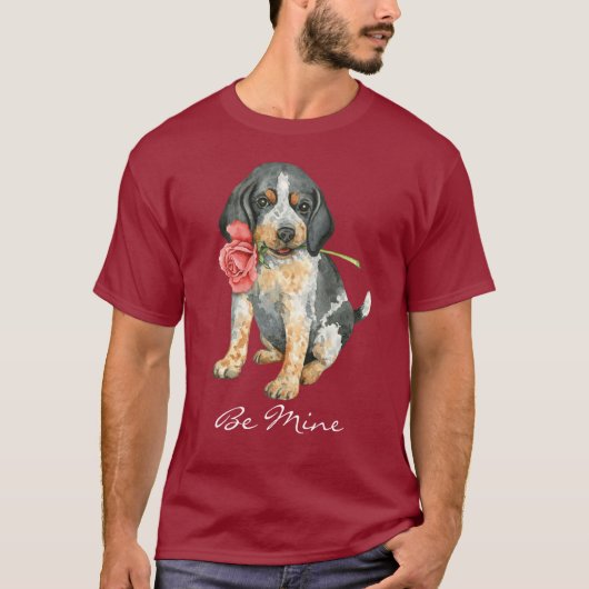 Valentine Rose Bluetick T-Shirt (Vorderseite)