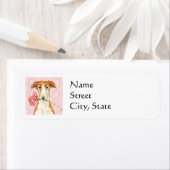 Valentine Rose Borzoi (Insitu)