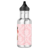 Valentine Rose Boxer Edelstahlflasche (Rechts)