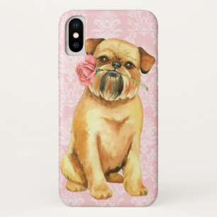 Valentine Rose Brussels Griffon Case-Mate iPhone Hülle