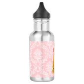 Valentine Rose Brussels Griffon Edelstahlflasche (Links)
