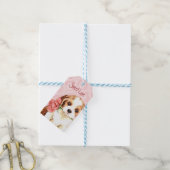 Valentine Rose Cavalier Geschenkanhänger (Mit Garn)