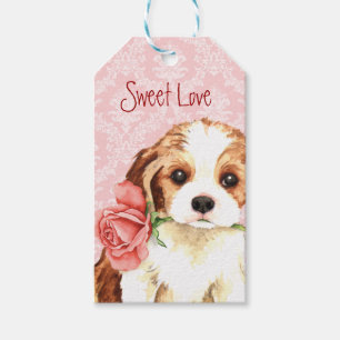 Valentine Rose Cavalier Geschenkanhänger