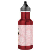 Valentine Rose Cesky Terrier Trinkflasche (Rechts)