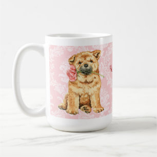Valentine Rose Chow Kaffeetasse