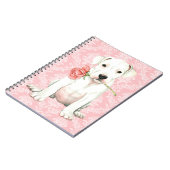 Valentine Rose Dogo Notizblock (Linke Seite)