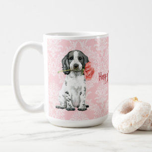 Valentine Rose English Cocker Spanisch Kaffee Tass Kaffeetasse