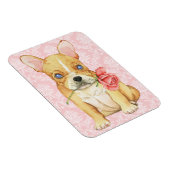 Valentine Rose Frenchie Magnet (Rechte Seite)