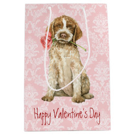 Valentine Rose Griffon Mittlere Geschenktüte
