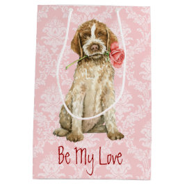 Valentine Rose Griffon Mittlere Geschenktüte