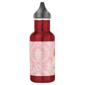 Valentine Rose Große Pyrenäen Edelstahlflasche (Links)