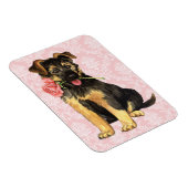Valentine Rose GSD Magnet (Rechte Seite)