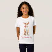 Valentine Rose Ibizan Hound T-Shirt (Vorne ganz)