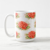 Valentine rose kaffeetasse (Links)