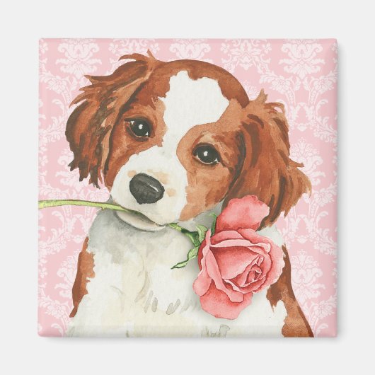 Valentine Rose Kooiker Magnet (Vorne)