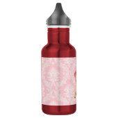 Valentine Rose Malinois Edelstahlflasche (Links)