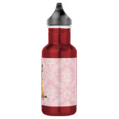 Valentine Rose Malinois Edelstahlflasche (Rechts)