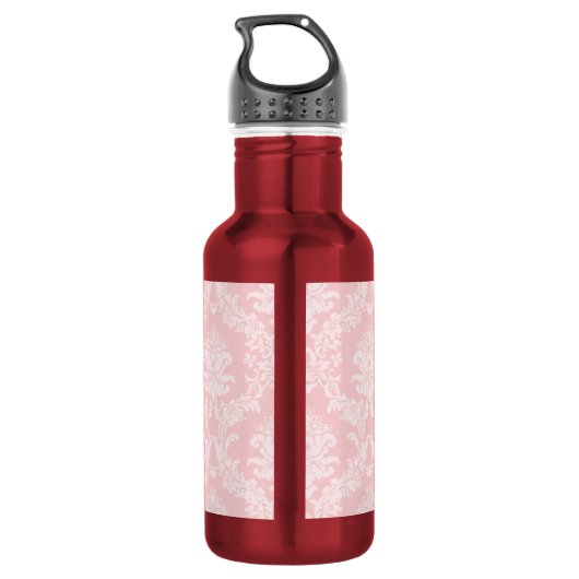 Valentine Rose Min Button Edelstahlflasche (Rückseite)