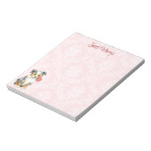 Valentine Rose Mini American Shepherd Notizblock (Rotiert)