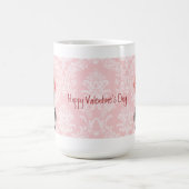Valentine Rose Mini Schnauzer Kaffeetasse (Mittel)