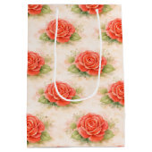 Valentine rose mittlere geschenktüte (Rückseite)