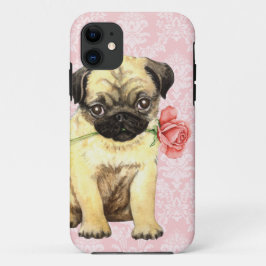 Valentine Rose Mops Case-Mate iPhone Hülle