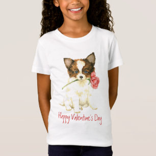 Valentine-Rose Papillon T-Shirt