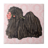Valentine-Rose Puli Fliese (Vorderseite)
