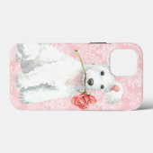 Valentine Rose Pumi Case-Mate iPhone Case (Rückseite (Horizontal))
