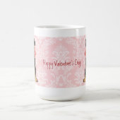 Valentine Rose Rottweiler Kaffeetasse (Mittel)