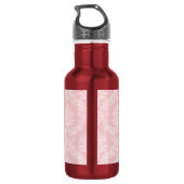 Valentine Rose Shar-Pei Trinkflasche (Rückseite)