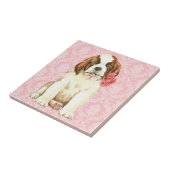 Valentine Rose St. Bernard Fliese (Seite)