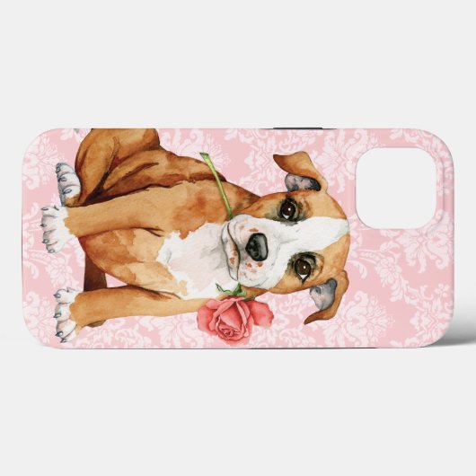 Valentine Rose Stafford Case-Mate iPhone Hülle (Rückseite (Horizontal))