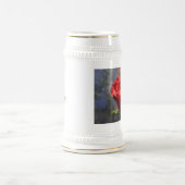Valentine Rose Stein Bierglas (Mittel)