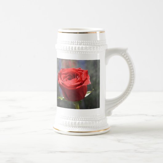 Valentine Rose Stein Bierglas (Rechts)