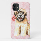 Valentine-Rose Wheaten Case-Mate iPhone Hülle (Rückseite)