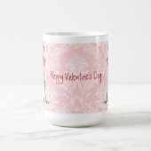 Valentine-Rosen-italienischer Windhund Kaffeetasse (Mittel)