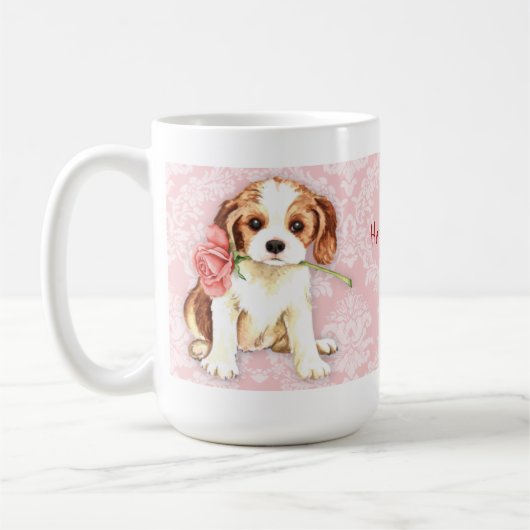 Valentine-Rosen-Kavalier Kaffeetasse (Links)
