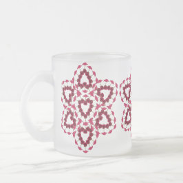 Valentine-Rosen-mattierte Tasse