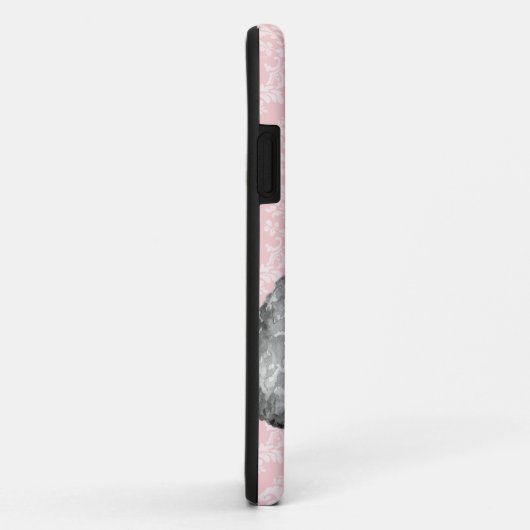 Valentine-Rosen-Miniaturpudel Case-Mate iPhone Hülle (Hinten/Rechts)