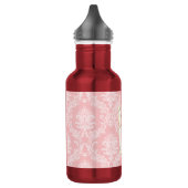 Valentine-RoseSamoyed Trinkflasche (Links)