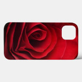 Valentine-Rote Rose Case-Mate iPhone Hülle (Rückseite (Horizontal))