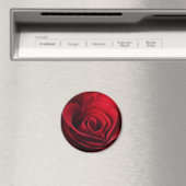 Valentine Rote Rose Magnet (In Situ (Geschirrspüler))