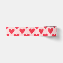 Valentine rotes und rosa Herzmuster